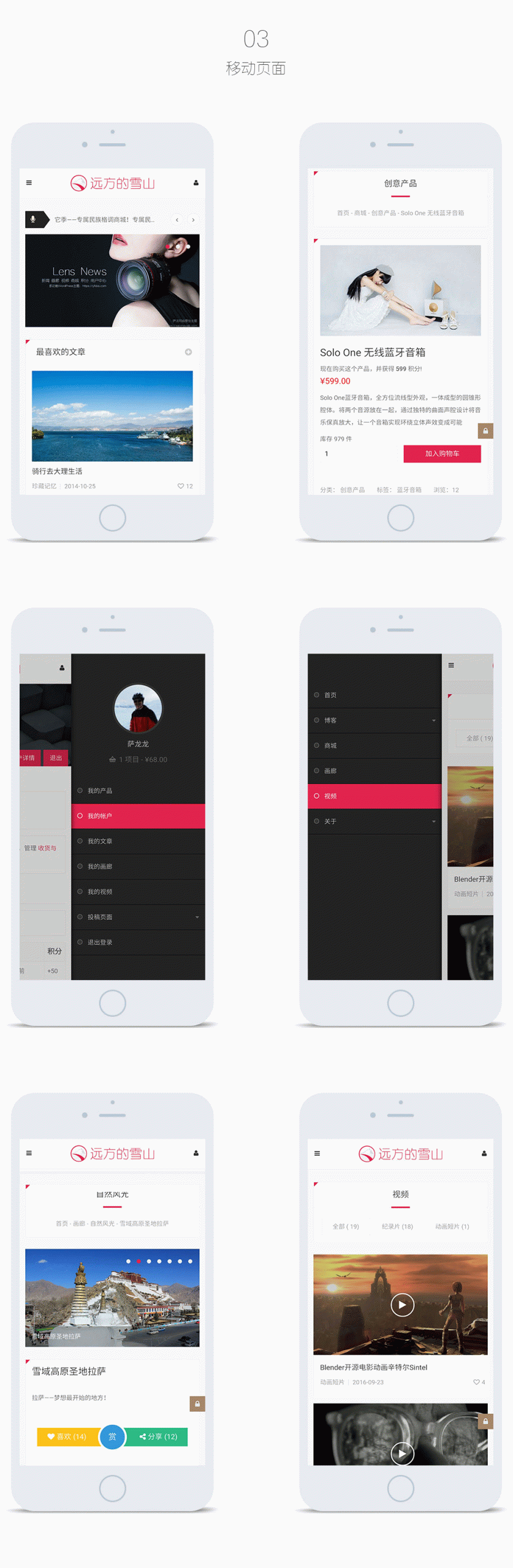 LensNewsV3.0多功能新闻积分商城主题 去授权无限制版本 WordPress主题