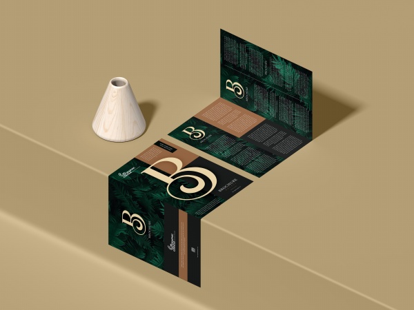 宣传折页样机PSD素材模板